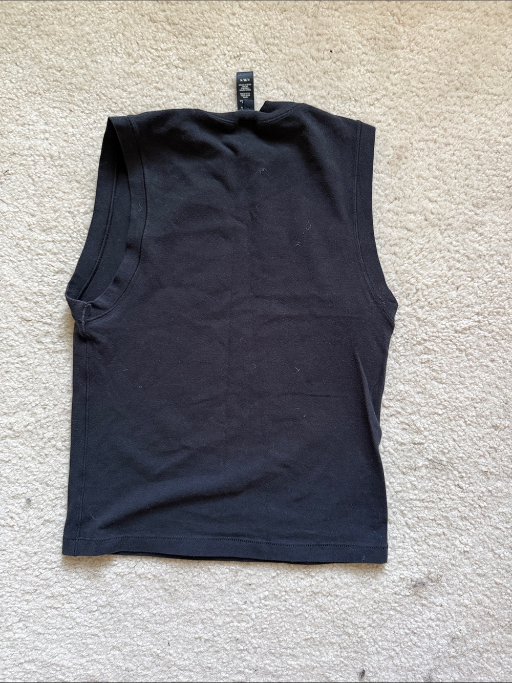 SKIMS Black Mock Neck Tank - Picture 2 of 2